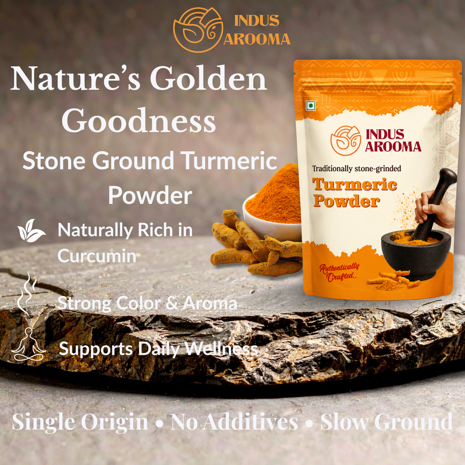 Stone Ground Turmeric Powder - Image 4