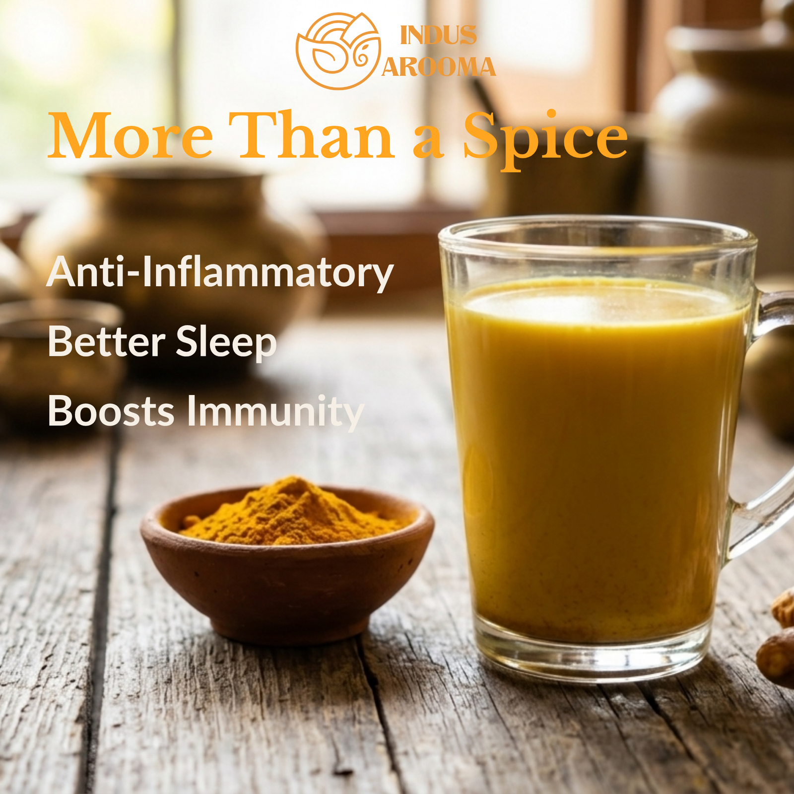 Stone Ground Turmeric Powder - Image 5