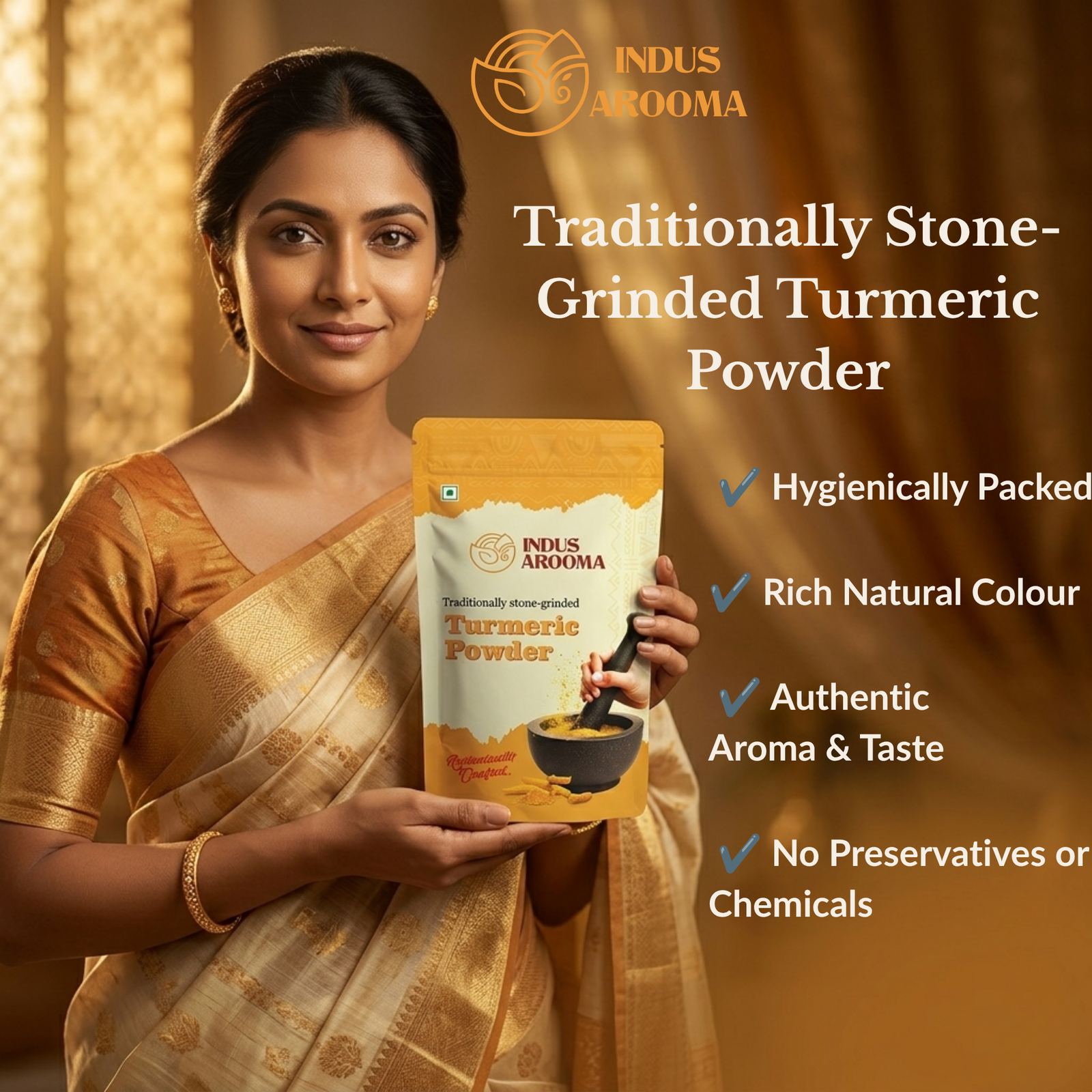 Stone Ground Turmeric Powder - Image 7