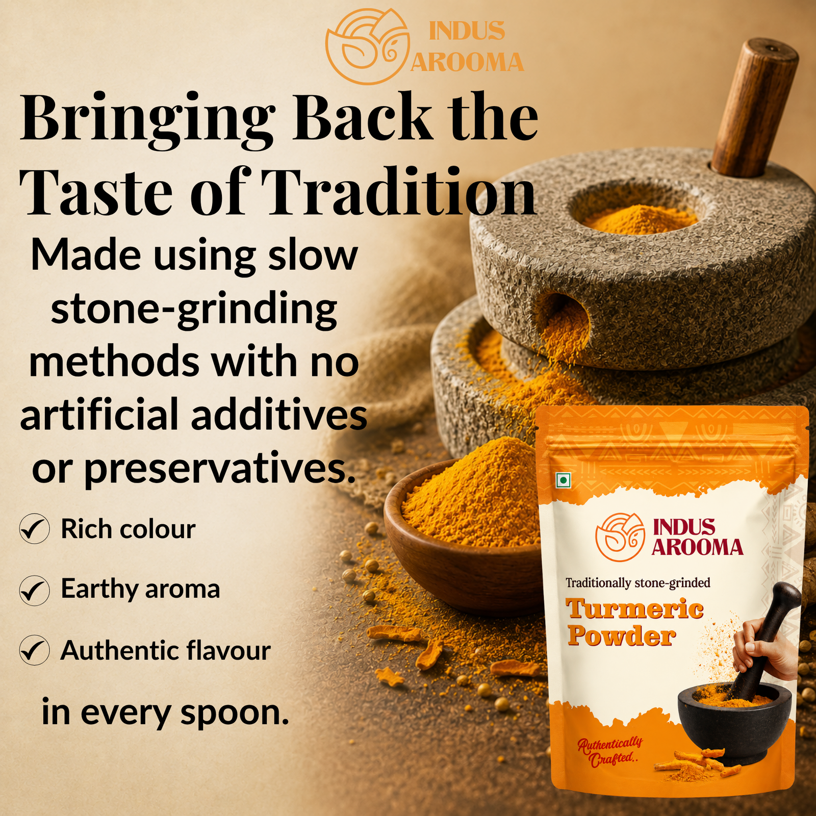 Stone Ground Turmeric Powder - Image 8