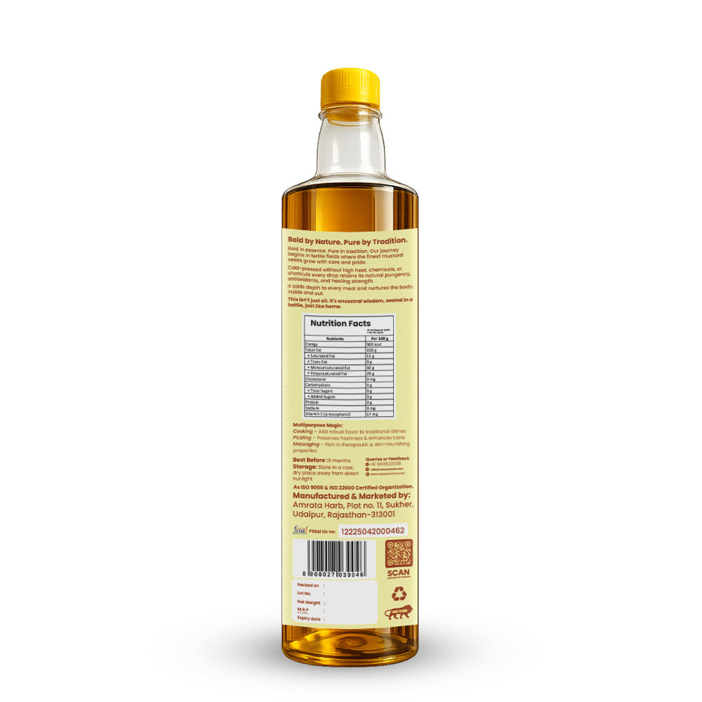 Cold Pressed Black mustard oil - Image 3