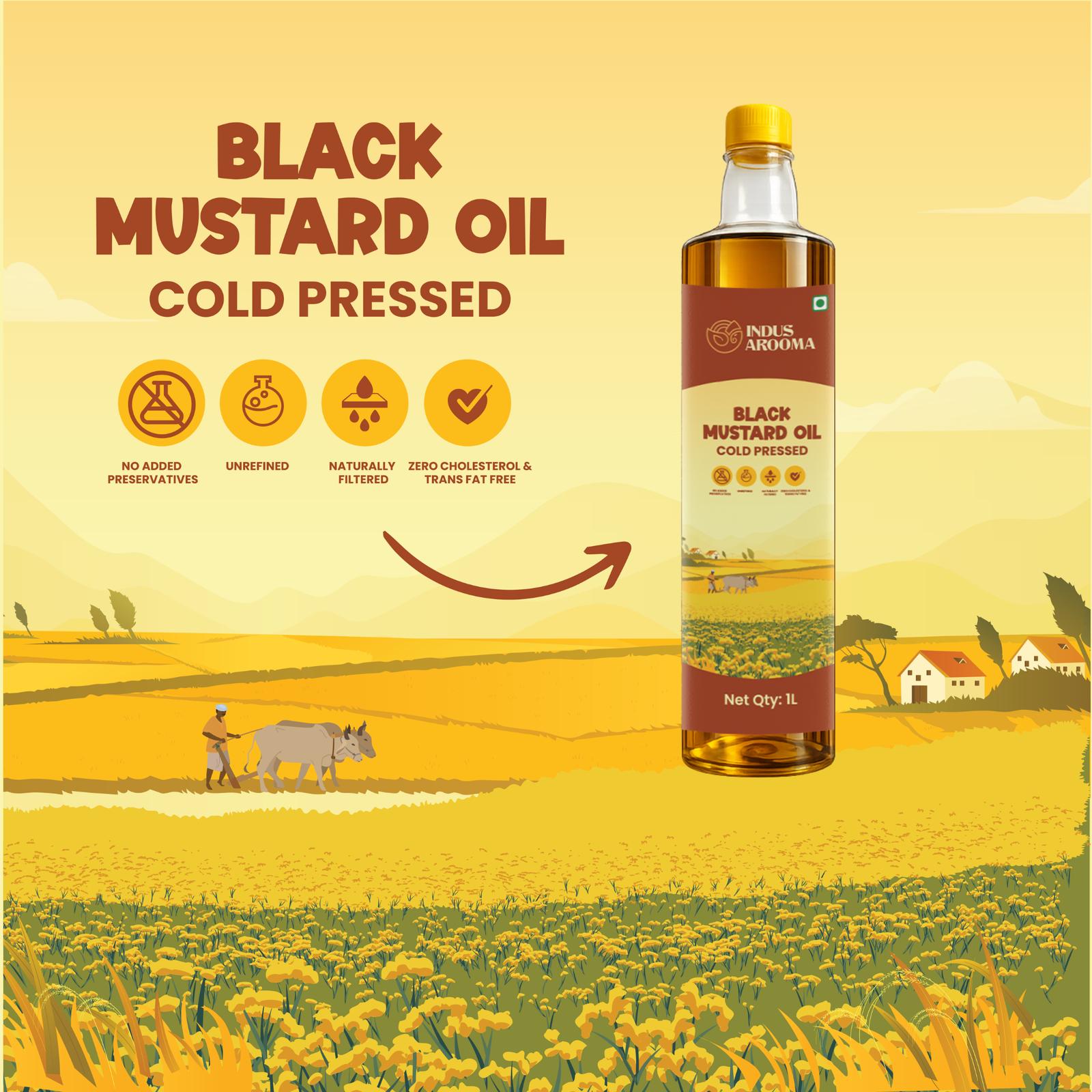 Cold Pressed Black mustard oil - Image 9