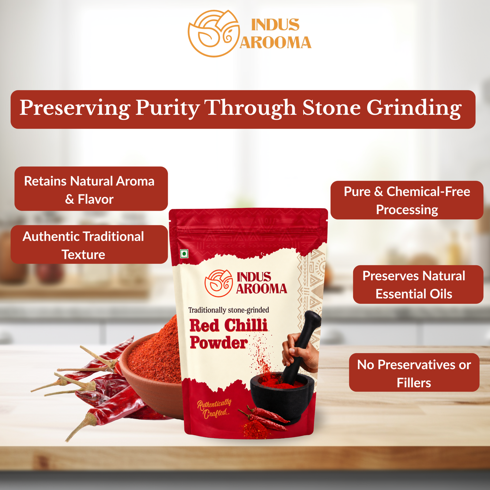 Stone Ground Red Chili Powder - Image 7