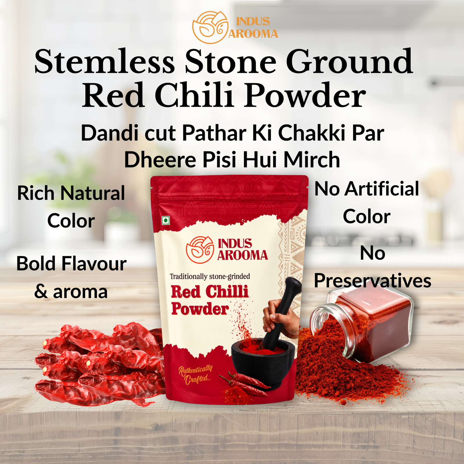Stone Ground Red Chili Powder - Image 5