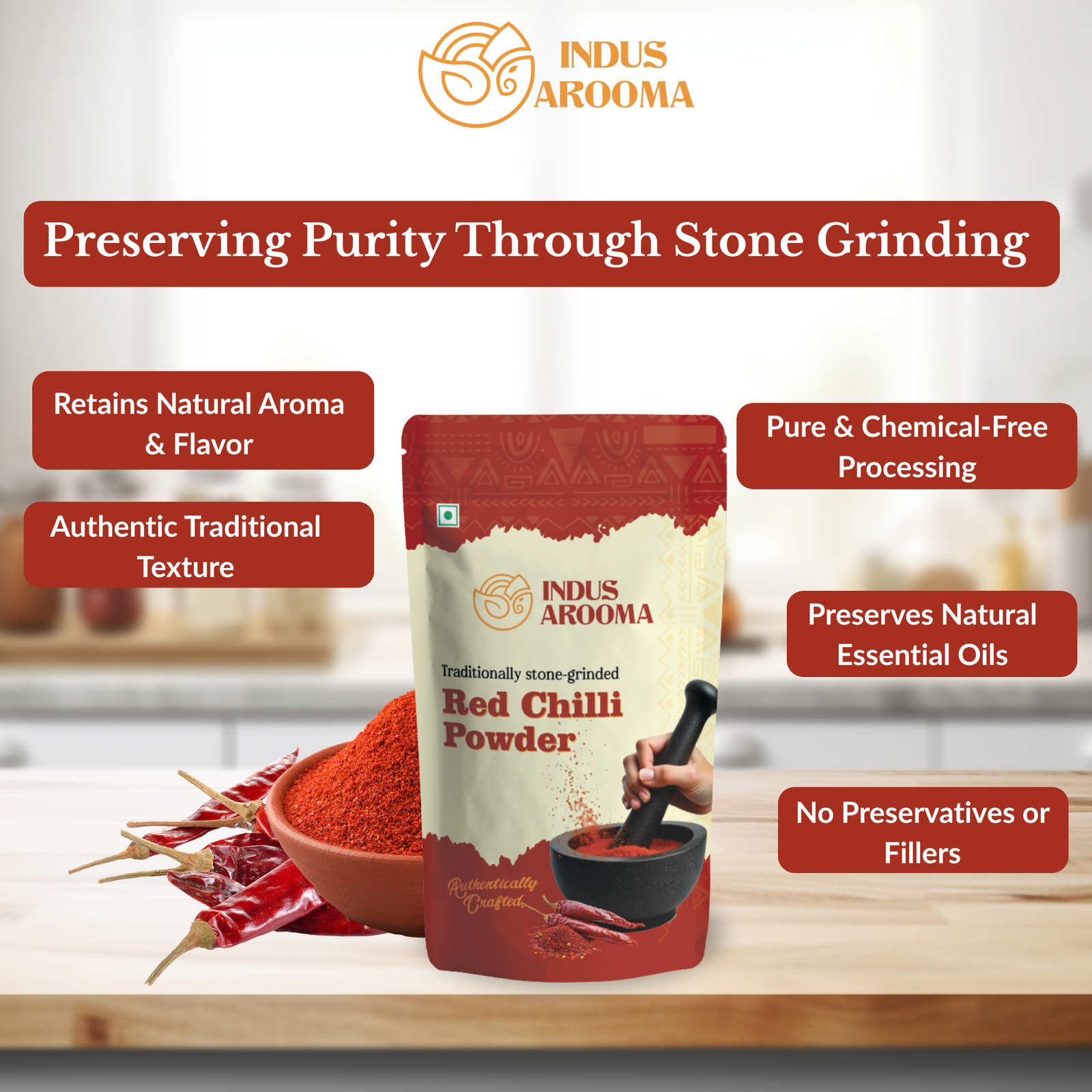 Stone Ground Red Chili Powder - Image 11