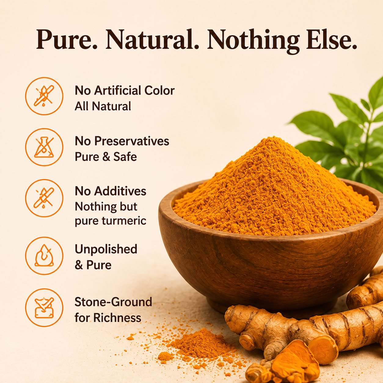Stone Ground Turmeric Powder - Image 11