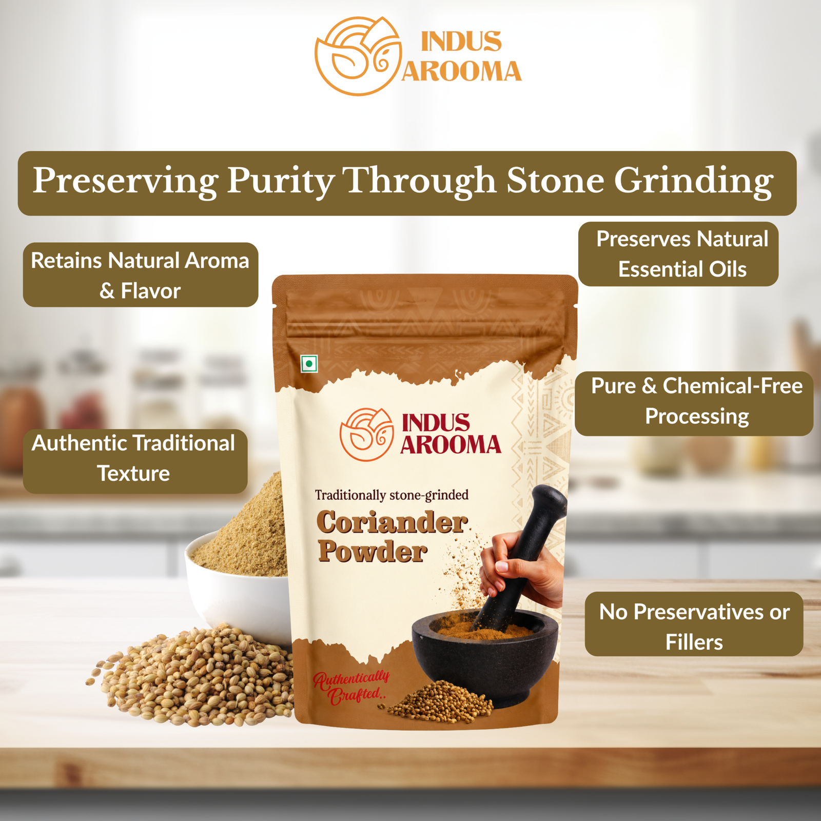 Stone Ground Coriander Powder - Image 11
