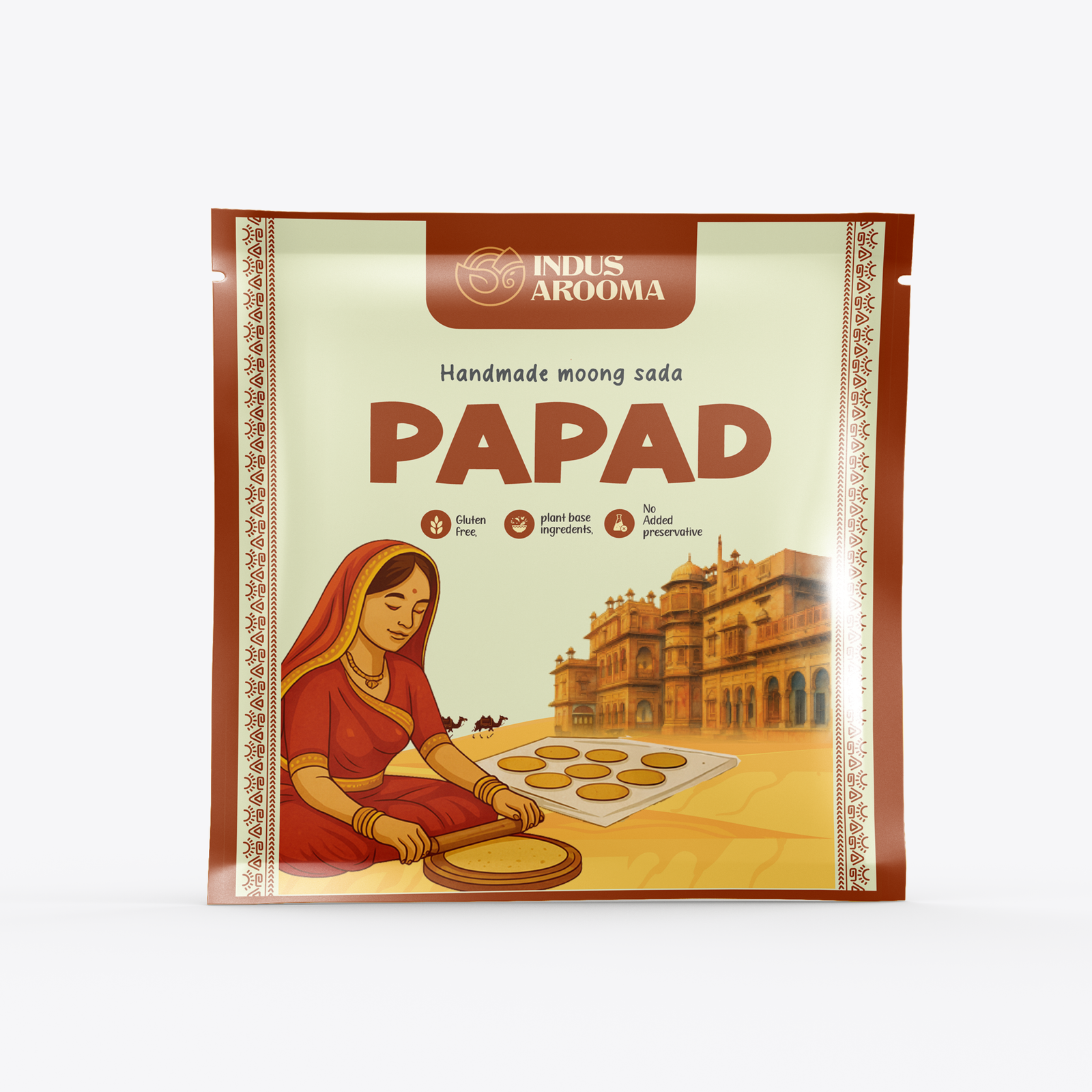 Moong Sada Papad